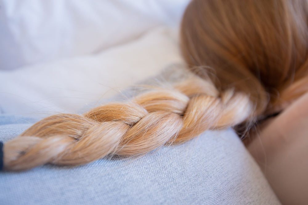 hair style while sleeping